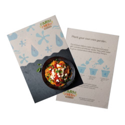 A6 Seed Paper Postcard