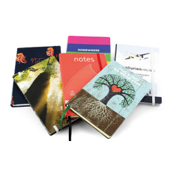 Designer Full Colour A5 Casebound Notebook