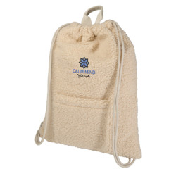 Sherpa Drawstring Backpack